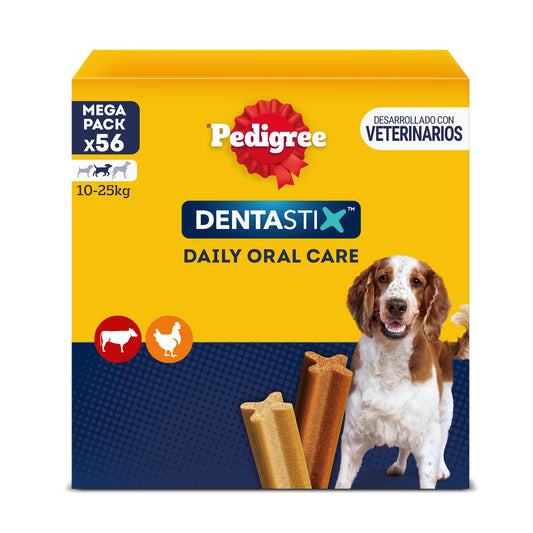Pedigree Dentastix Snack Dental para la Higiene Bucal de Perros Medianos